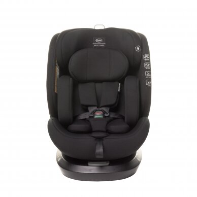 4Baby car seat ROTO-FIX i-Size 40-150 cm 0-36 kg black 1