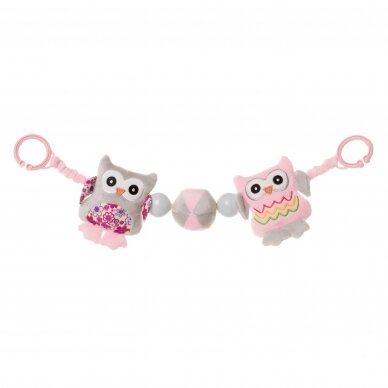 4Baby rattle for stroller owl OP11