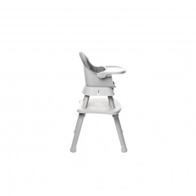 4Baby highchair MASTER gray 3