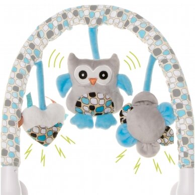 4Baby toy bow for stroller owl OB12 3