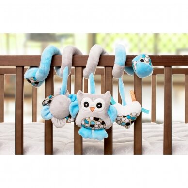 4Baby toy spiral for stroller owl OB07 4