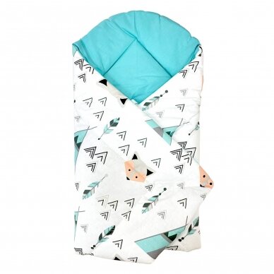 Ankras wrap blanket 80/80 fox mint