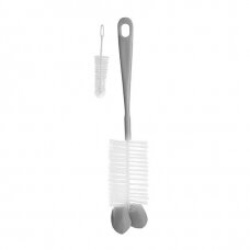 BabyOno Baby bottles and teats brush with mini brush & sponge tip 720