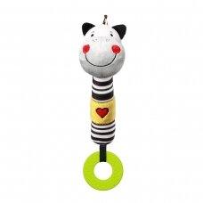 ZACK THE ZEBRA squeaky teething toy C-MORE COLLECTION 634