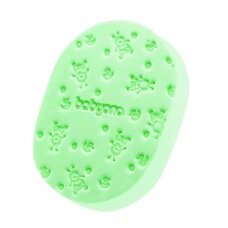 Delicate baby sponge, green, 063/01