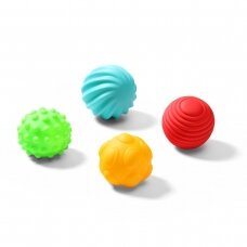 Babyono sensory balls 4pcs 1529