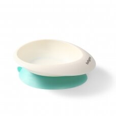 Baby suction bowl with spoon, mint, 1077/03