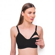 Babyono the bra for nursing mothers C70-75, black 506/21