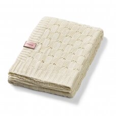 Babyono bamboo knitted blanket cream 1479/01