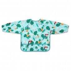 BabyOno sleeved bib, a parrot, 1476/02