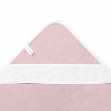 Bamboo hooded towel 85 x 85, pink, swan, 343/04