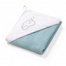 TERRY Hooded Towel 100×100 cm blue 142/09