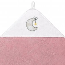 TERRY Hooded Towel 100×100 cm pink 142/10