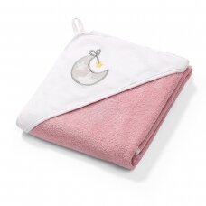 TERRY Hooded Towel 100×100 cm pink 142/10