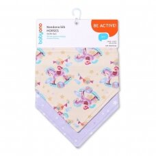 BabyOno bandana bib HORSES, 879/15