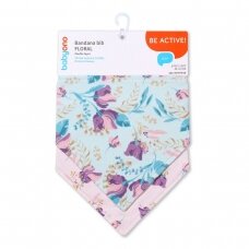 BabyOno bandana bib FLORAL, 879/16