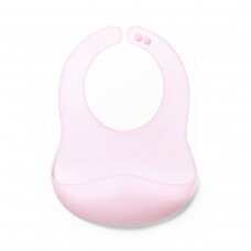 Babyono bib ultrathin pink 1598/02