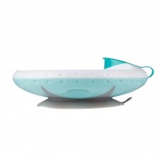 Babyono food temperature maintaining suction bowl mint 1070/01