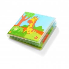 WILD ANIMALS squeaky bath book!