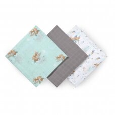 BabyOno bamboo diapers 3 pcs grey 397/10