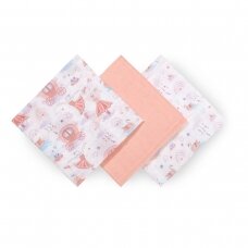 BabyOno muslin diapers pink 348/11