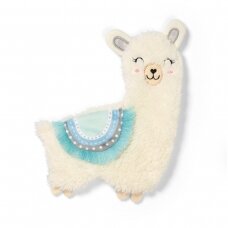 Babyono flat cuddly toy blue LLAMA LULU 1557/02