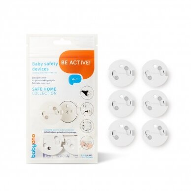 BabyOno electrical outlet safety cover. Rotating cover system, 962 9