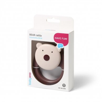 Babyono rattle Bearr 1546 2