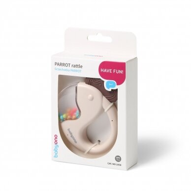 Babyono rattle parrot 1550 2