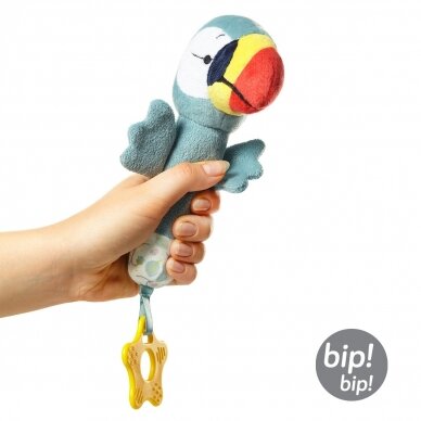 Squeaky Toy with Teether TOUCAN TITI, 1430 3