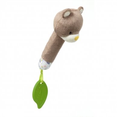 Squeaky Toy with Teether TEDDY GARDENER, 1431 1