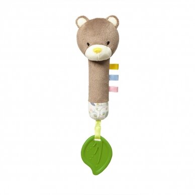 Squeaky Toy with Teether TEDDY GARDENER, 1431