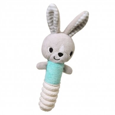 BabyOno BUNNY HEY! baby squeaker 1496