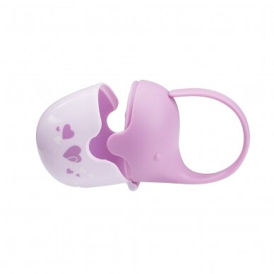 BabyOno pacifier box elephant pink 529/03 1