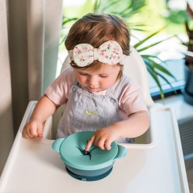 Bowl with snack lid, 1078 8