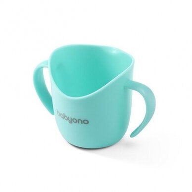 Babyono Ergonomic training cup mint FLOW 1463/06