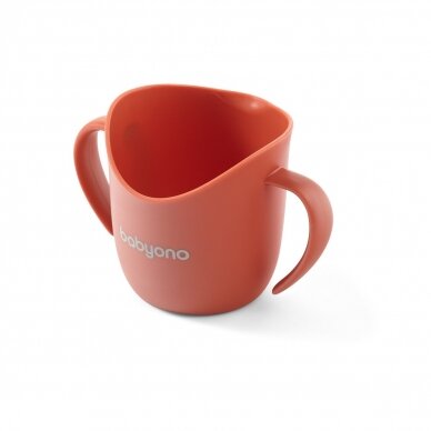 Ergonomic training cup FLOW, pink 1463/02