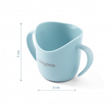 Ergonomic training cup FLOW, blue 1463/03 1