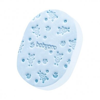 Delicate baby sponge, blue, 063/03