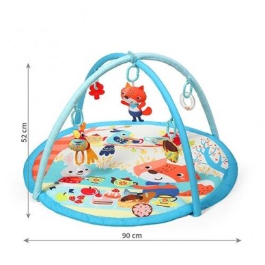 BabyOno educational playmat FOREST TEA PARTY 1520 4