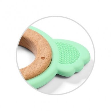 BabyOno wooden & silicone teether KOALA 1076/01 1