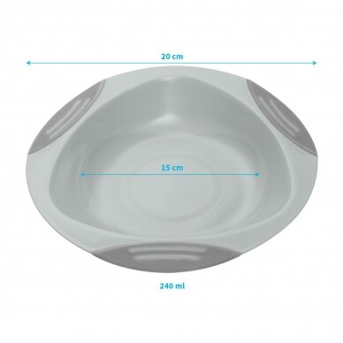 Suction plate, grey, 1062-03 3