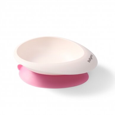 Baby suction bowl with spoon, pink, 1077/02 1