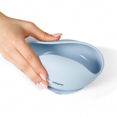 Babyono silicone suction bowl blue 1481/01 3