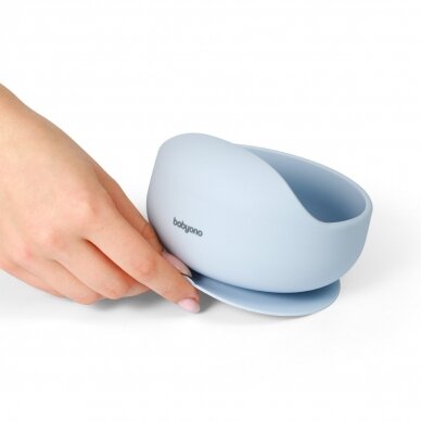 Babyono silicone suction bowl blue 1481/01 4