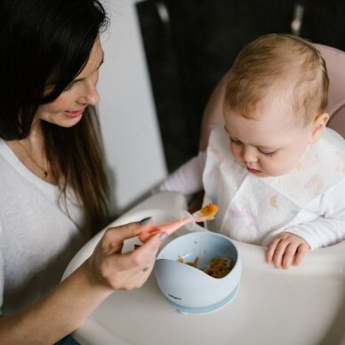 Babyono silicone suction bowl blue 1481/01 8