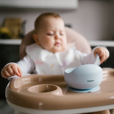 Babyono silicone suction bowl blue 1481/01 9