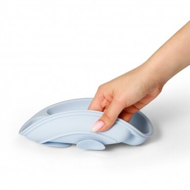 Babyono silicone suction bowl blue 1482/01 2