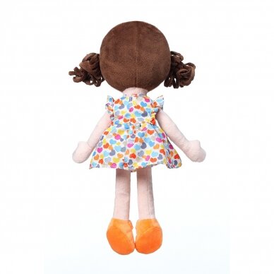 LENA MY BEST FRIEND orange cuddly toy for babies 1157 1