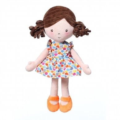 LENA MY BEST FRIEND orange cuddly toy for babies 1157